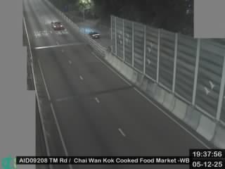 屯門公路近柴灣角熟食市場 - 西行