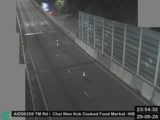 屯門公路近柴灣角熟食市場 - 西行