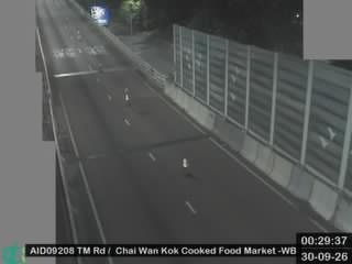 屯門公路近柴灣角熟食市場 - 西行