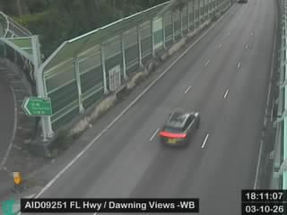 粉嶺公路近牽晴間 - 西行