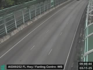 粉嶺公路近粉嶺中心 - 西行