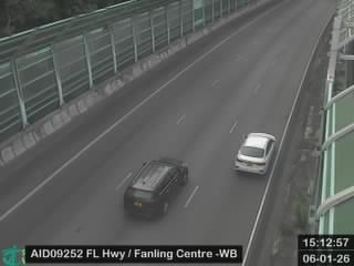 粉嶺公路近粉嶺中心 - 西行