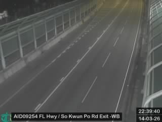 粉嶺公路近掃管埔路出口 - 西行