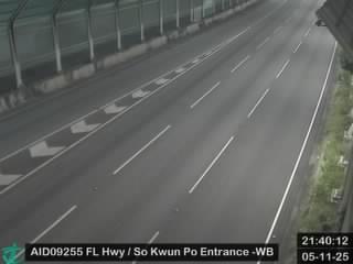 粉嶺公路近掃管埔路入口 - 西行