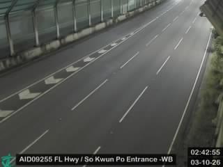 粉嶺公路近掃管埔路入口 - 西行
