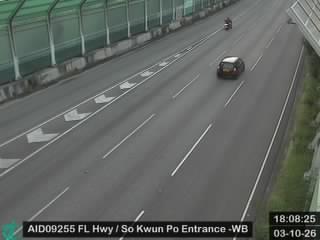 粉嶺公路近掃管埔路入口 - 西行