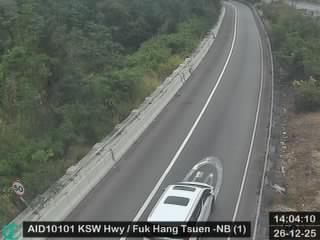 港深西部公路近福亨村 - 北行 (1)