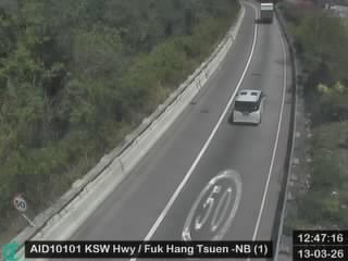 港深西部公路近福亨村 - 北行 (1)