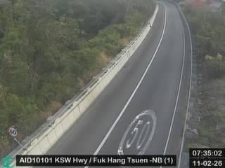 港深西部公路近福亨村 - 北行 (1)