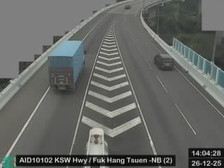 港深西部公路近福亨村 - 北行 (2)