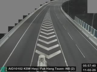 港深西部公路近福亨村 - 北行 (2)