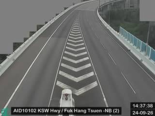 港深西部公路近福亨村 - 北行 (2)