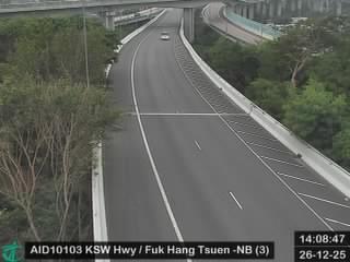 港深西部公路近福亨村 - 北行 (3)