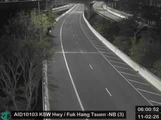 港深西部公路近福亨村 - 北行 (3)