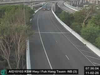 港深西部公路近福亨村 - 北行 (3)