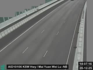 港深西部公路近麥園圍路 - 北行