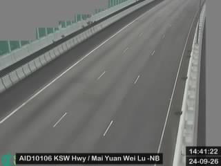 港深西部公路近麥園圍路 - 北行