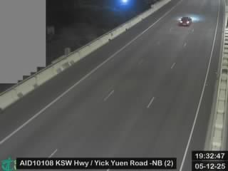 港深西部公路近亦園路 - 北行 (2)