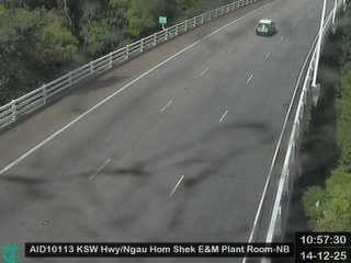 港深西部公路近鰲磡石機電室 - 北行