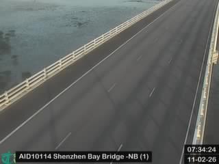 深圳灣公路大橋 - 北行 (1)