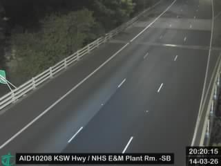 港深西部公路近鰲磡石機電室 - 南行