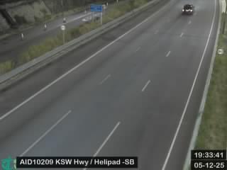 港深西部公路近直升機停機坪 - 南行