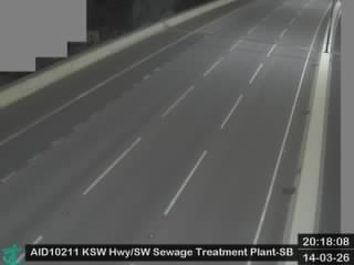 港深西部公路近新圍污水處理廠 - 南行