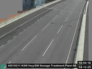 港深西部公路近新圍污水處理廠 - 南行