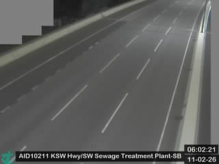 港深西部公路近新圍污水處理廠 - 南行