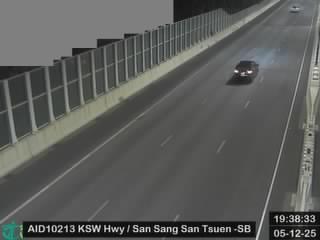 港深西部公路近新生新村 - 南行