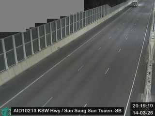 港深西部公路近新生新村 - 南行