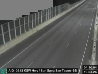 港深西部公路近新生新村 - 南行