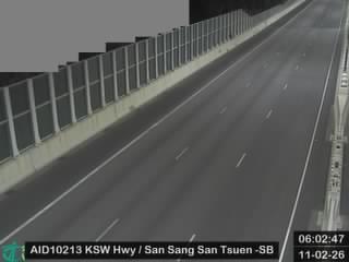 港深西部公路近新生新村 - 南行