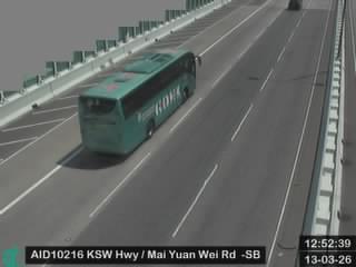 港深西部公路近麥園圍路 - 南行