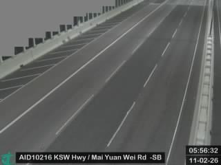 港深西部公路近麥園圍路 - 南行