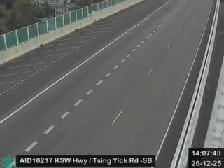 港深西部公路近青亦路 - 南行