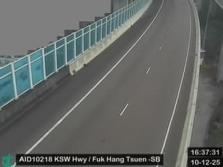 港深西部公路近福亨村 - 南行