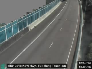 港深西部公路近福亨村 - 南行