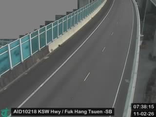 港深西部公路近福亨村 - 南行