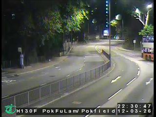 薄扶林道近蒲飛路