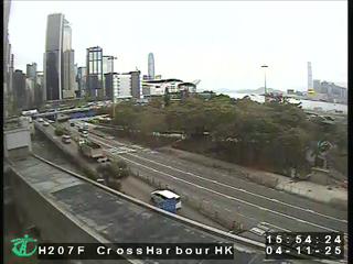 海底隧道香港入口