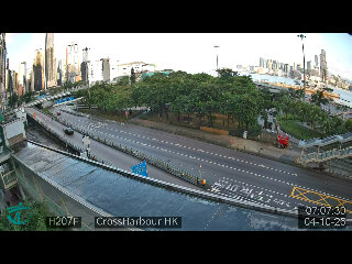 海底隧道香港入口