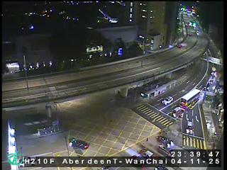 香港仔隧道灣仔入口