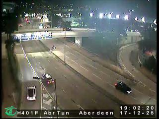 黃竹坑道近香港仔隧道