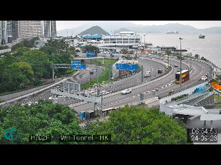 西區海底隧道香港入口