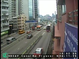 堅拿道天橋近告士打道