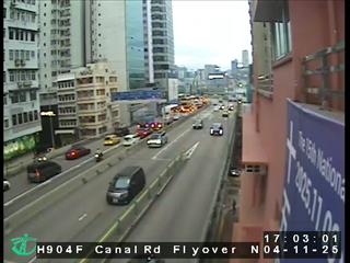 堅拿道天橋近告士打道