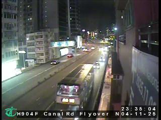 堅拿道天橋近告士打道