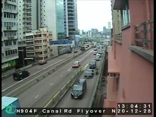 堅拿道天橋近告士打道