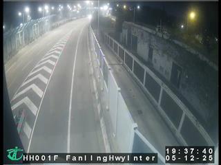 香園圍公路近粉嶺公路交滙處